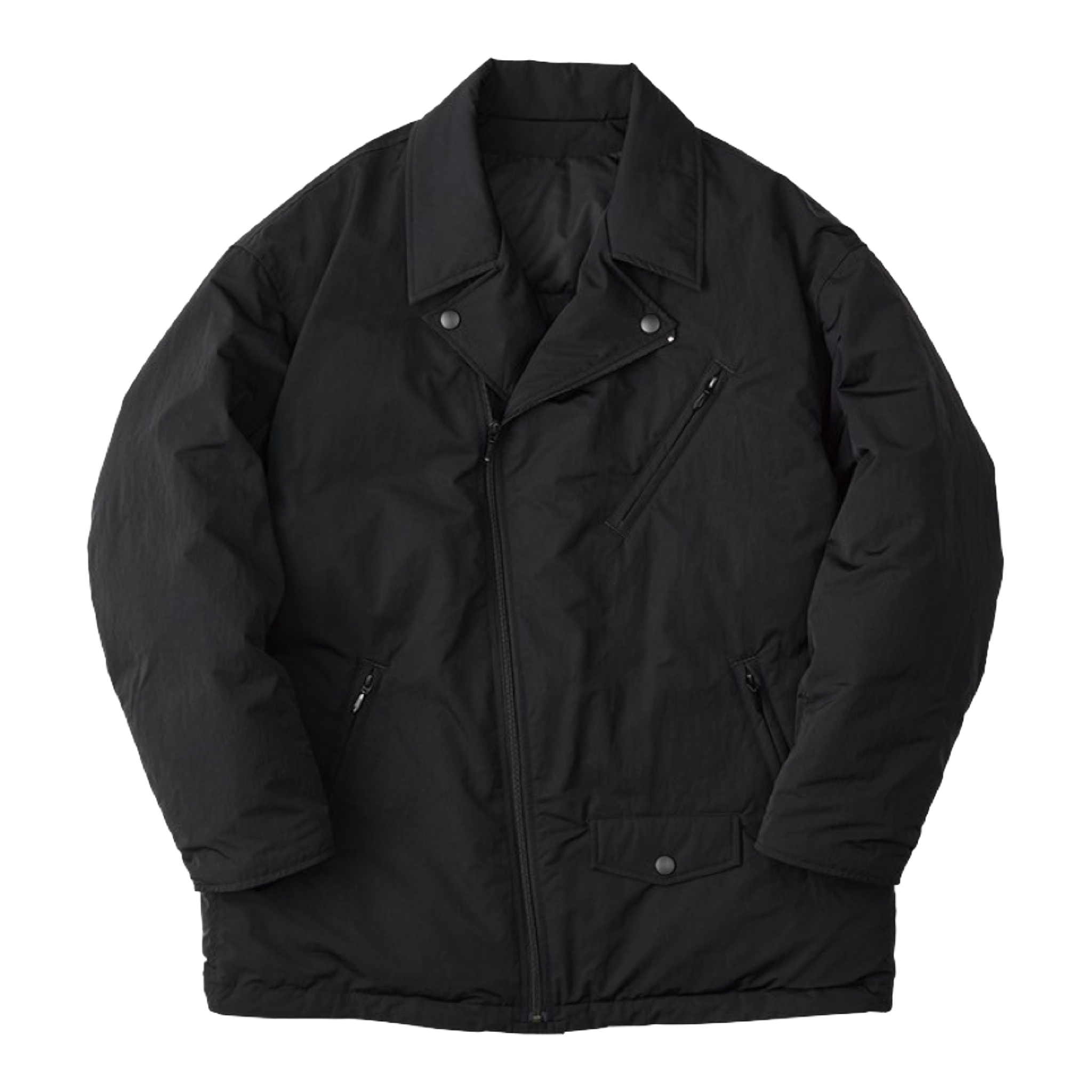 SHEEN NYLON RIDERS DOWN JACKET