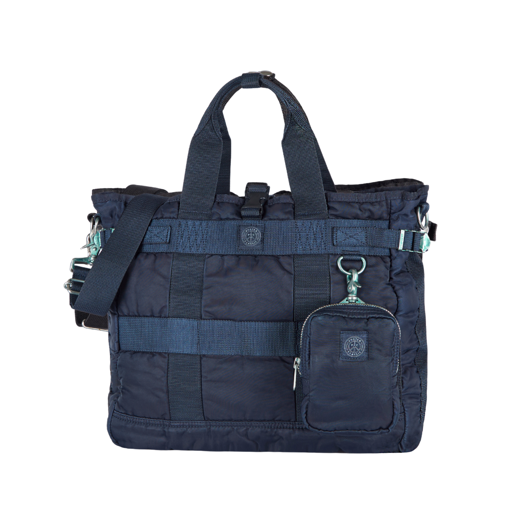 "GINZA EXCLUSIVE" SUPER NYLON TOTE BAG M -DARK NAVY-