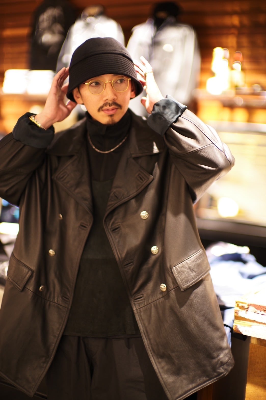 帽子 PORTER CLASSIC CASHMERE SAILOR HAT CASHMERE SAILOR HAT(BABY CASH)