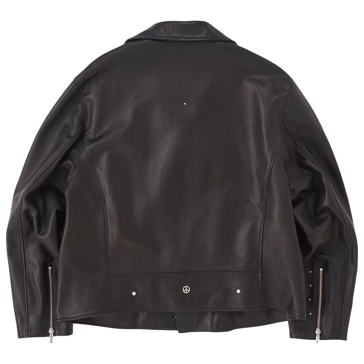 PC RIDERS JACKET W / LOVE & PEACE SILVER CUSTOM 001 (LIMITED)