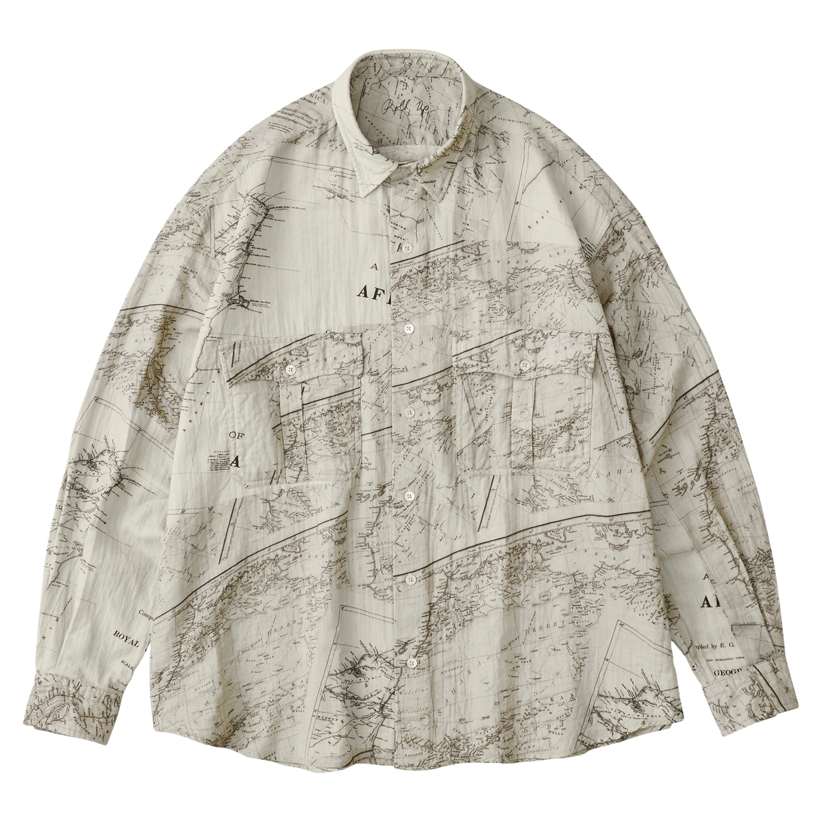 ROLL UP TRAVELER'S GAUZE SHIRT (AFRICA)