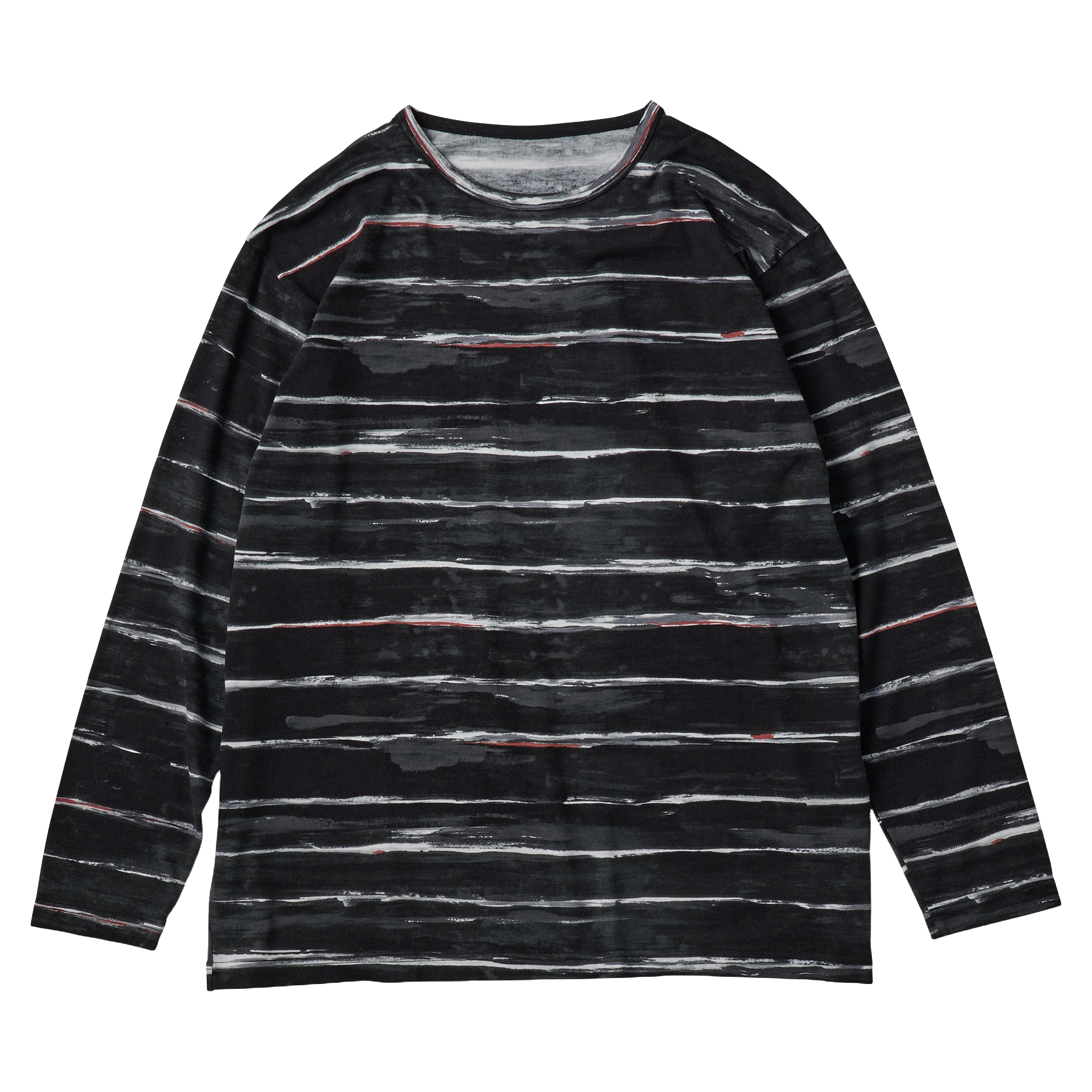 ARTIST BORDER LONG SLEEVE SHIRT  -2026AW-