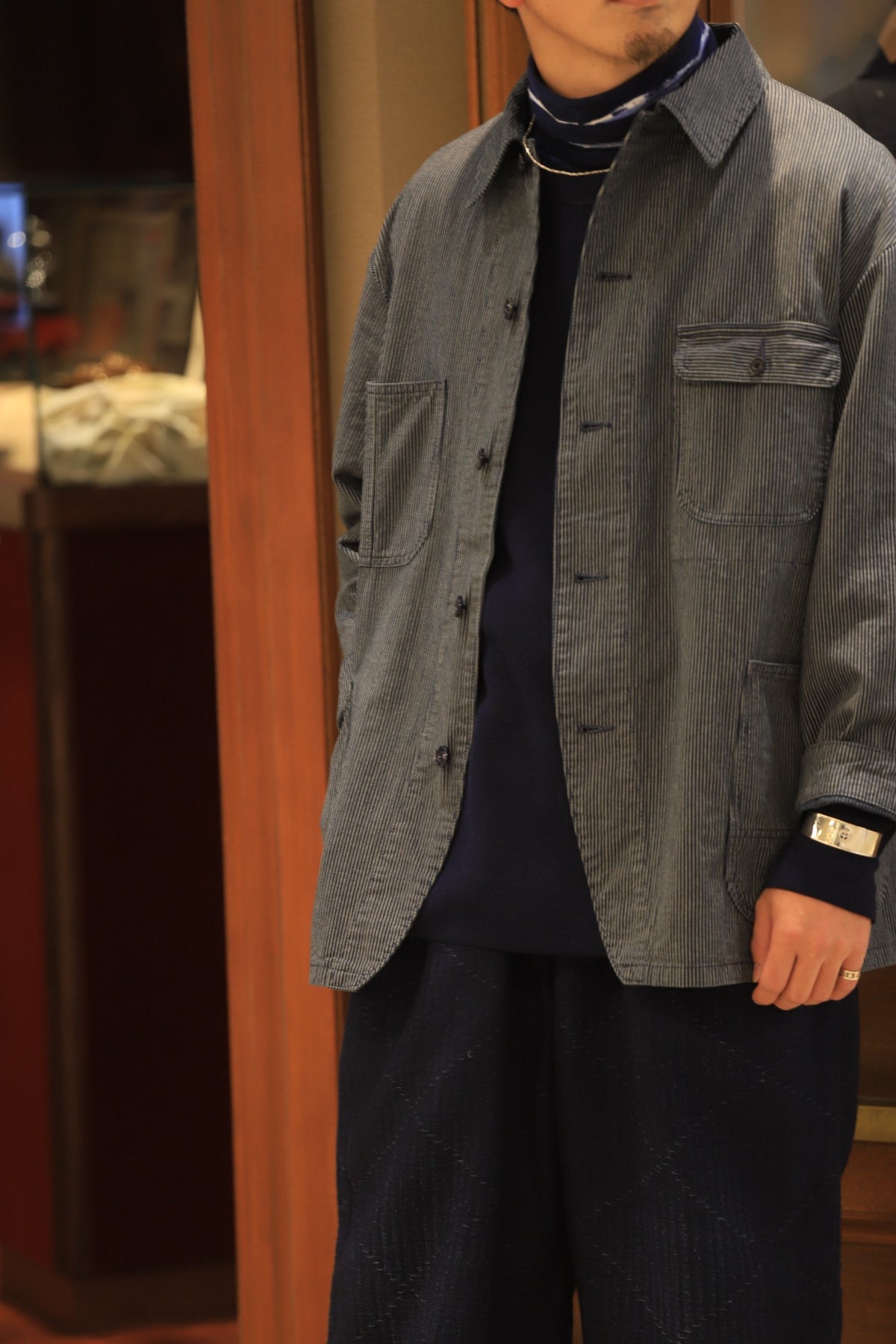 FRENCH HICKORY COVERALLS