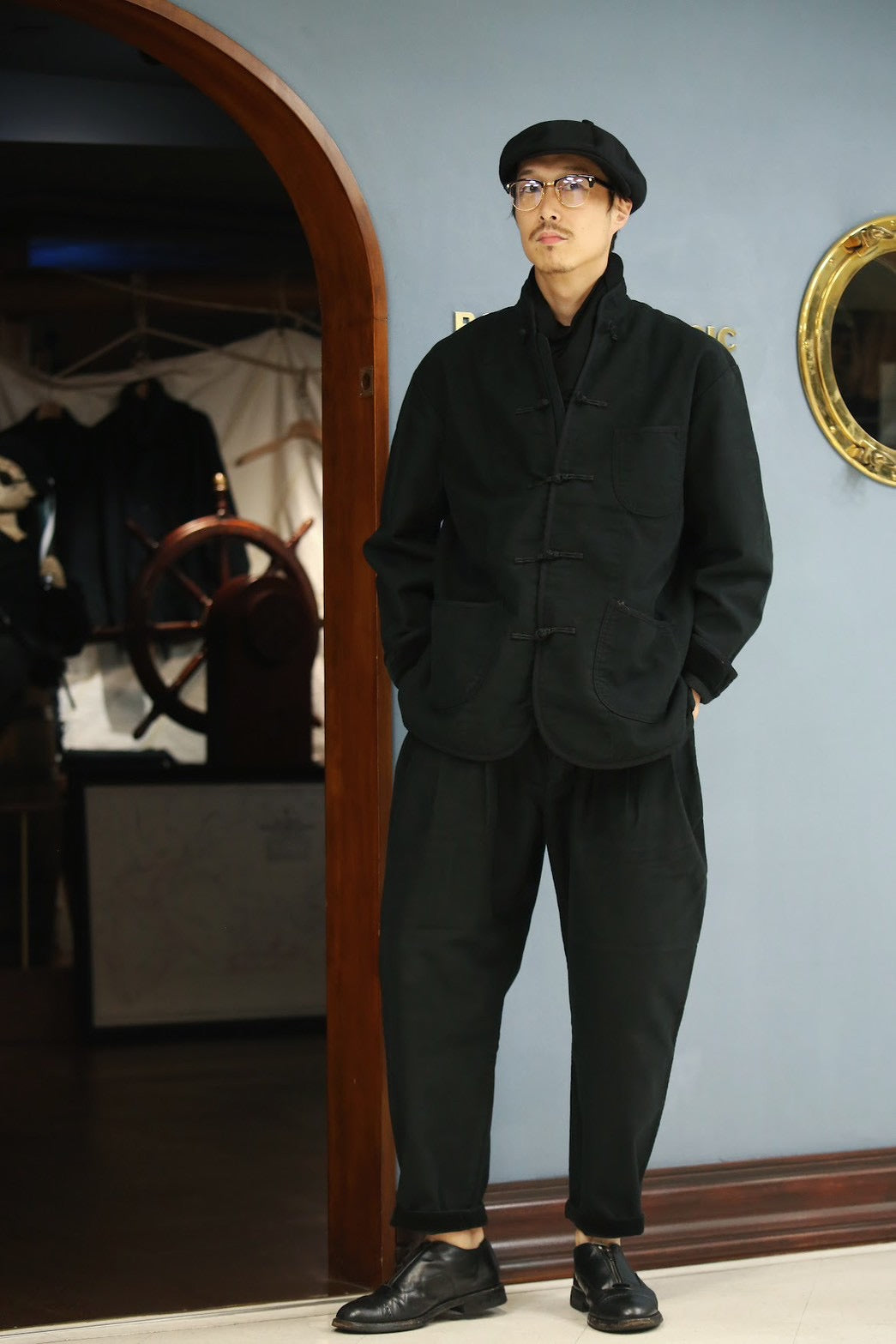 MOLESKIN CHINESE JACKET WATCH CHAIN ITEM