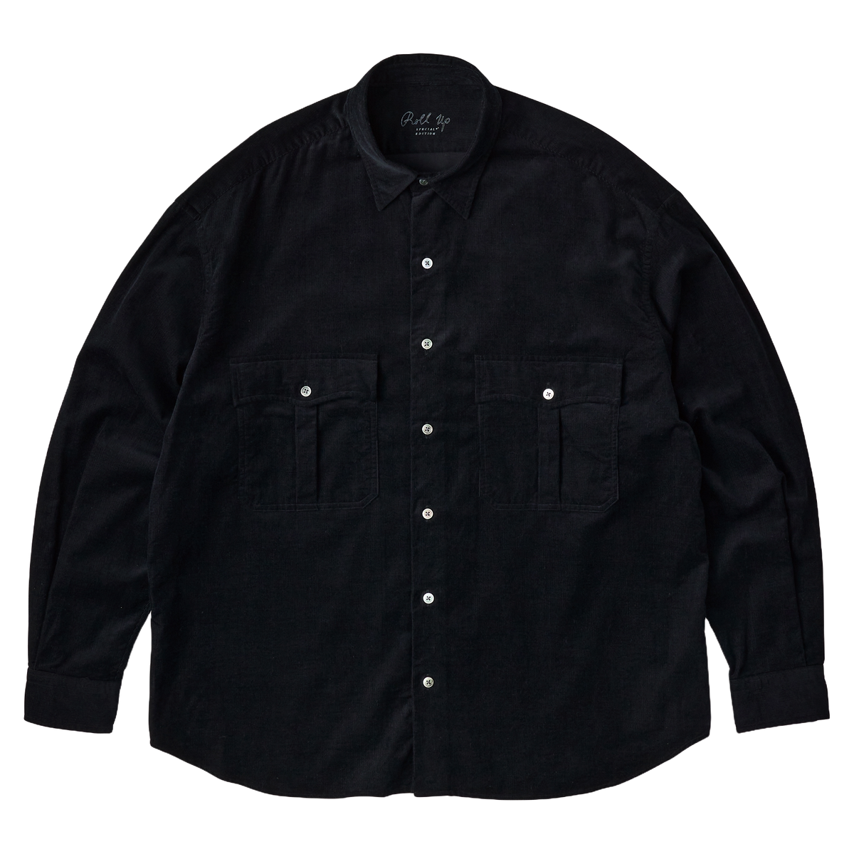 ROLL UP ORGANIC CORDUROY SHIRT -2026AW-
