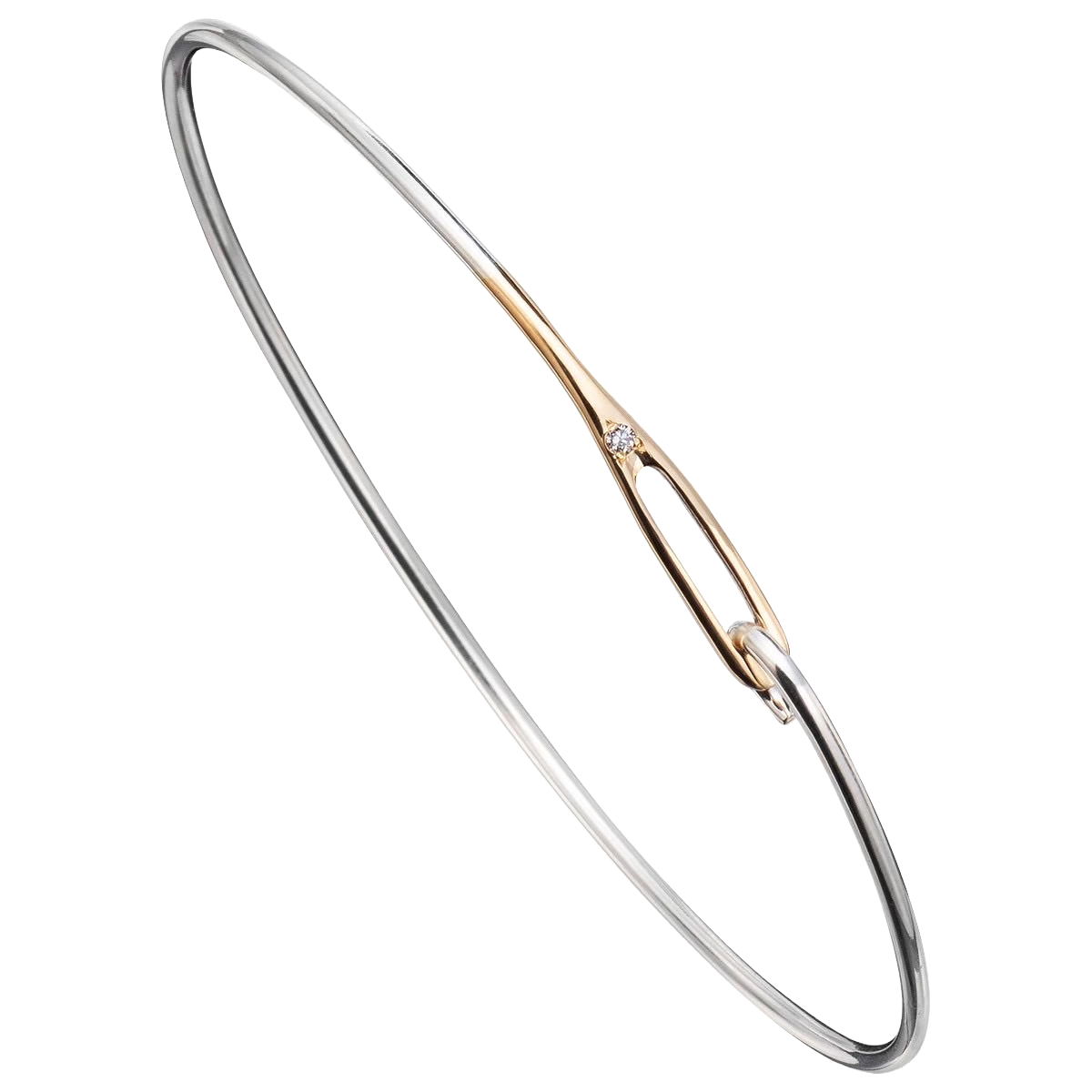 NEEDLE BRACELET W / DIAMOND