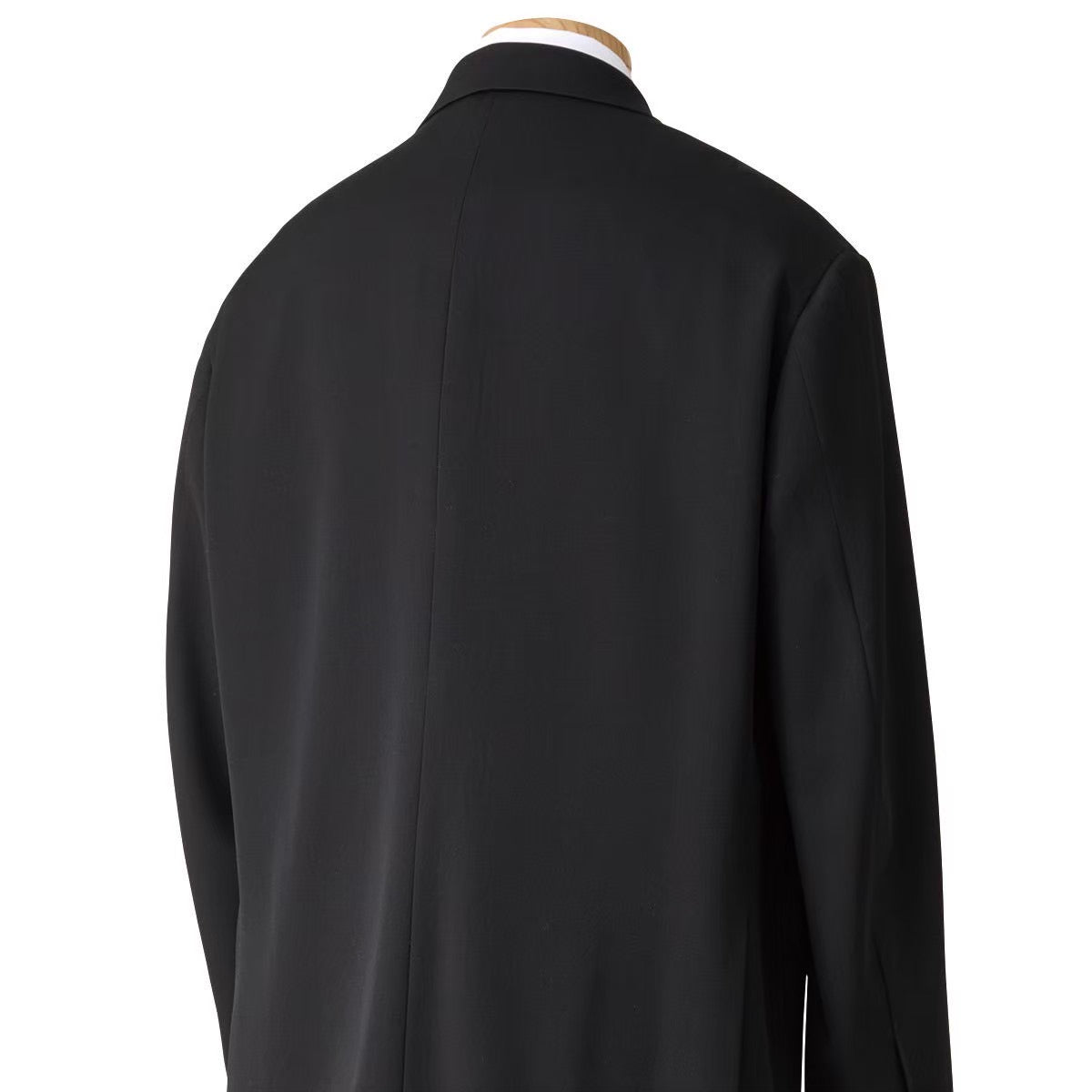 BLACK GABARDINE TAILORED SUIT