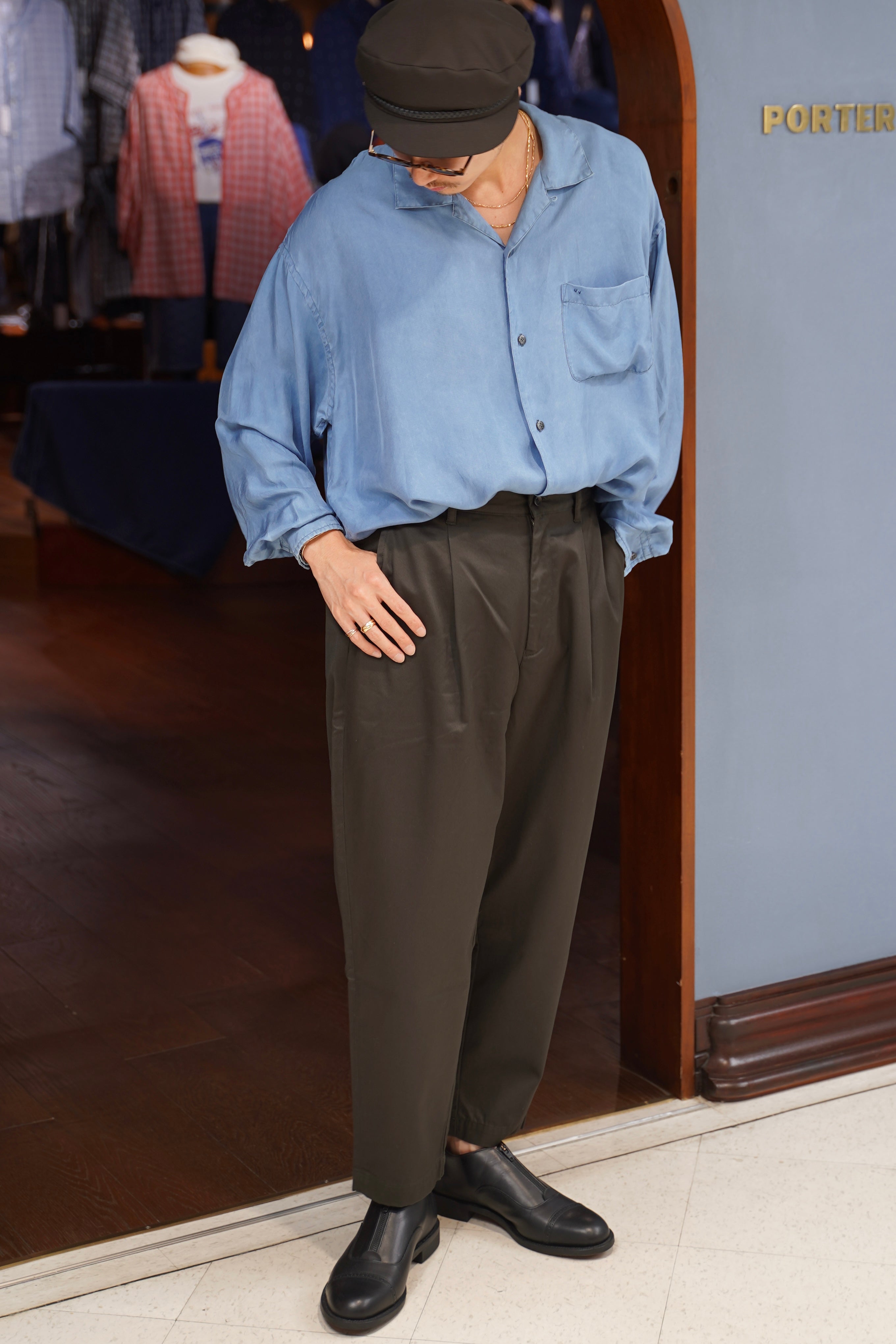 パンツ porterclassic - duke ellington chinos L SUMMER CHINOS DUKE ELLINGTON PANTS
