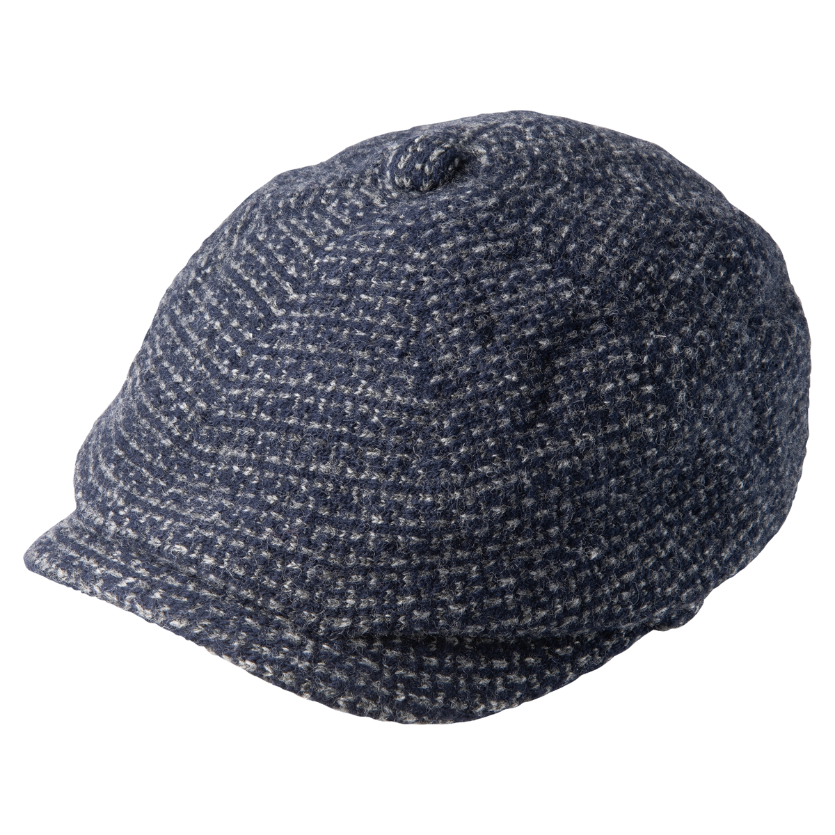 TWEED KNIT CASQUETTE