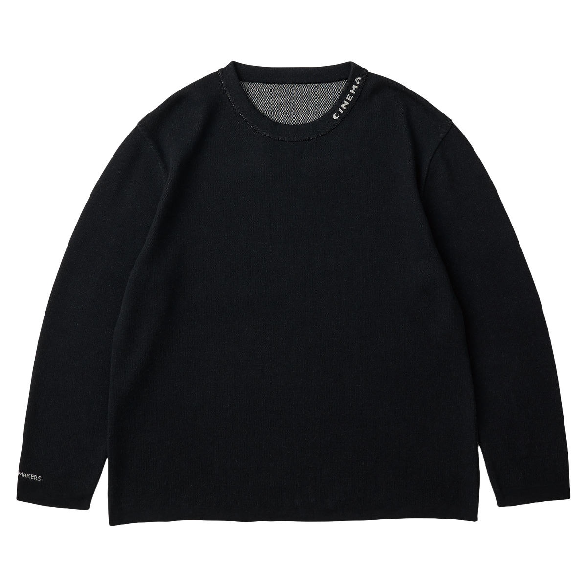 GINZA FILM MAKERS KNIT CREWNECK
