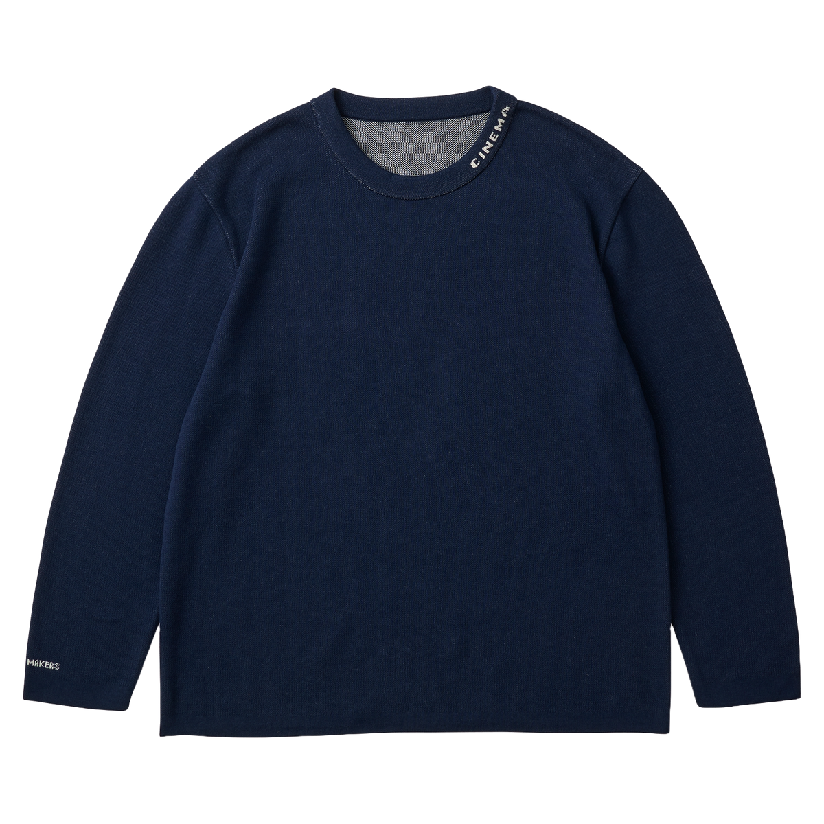 GINZA FILM MAKERS KNIT CREWNECK