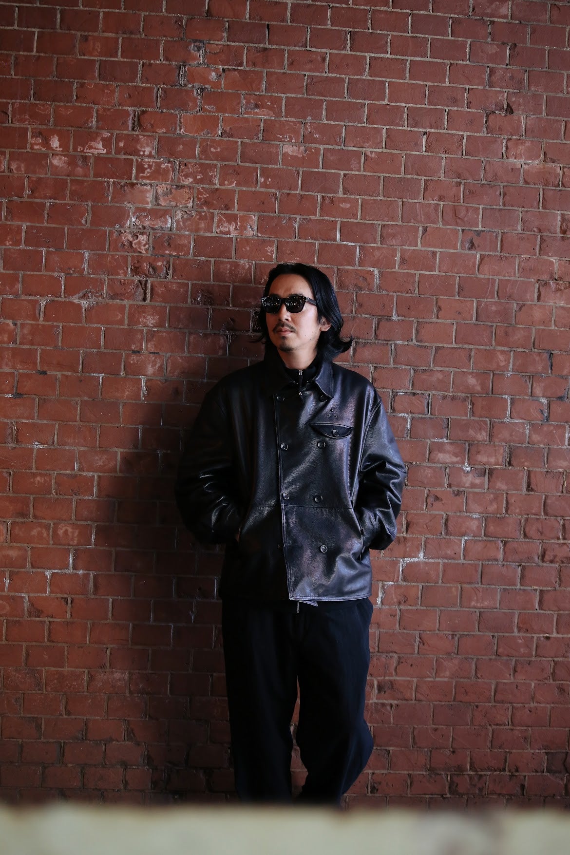 LEATHER DOUBLE JACKET