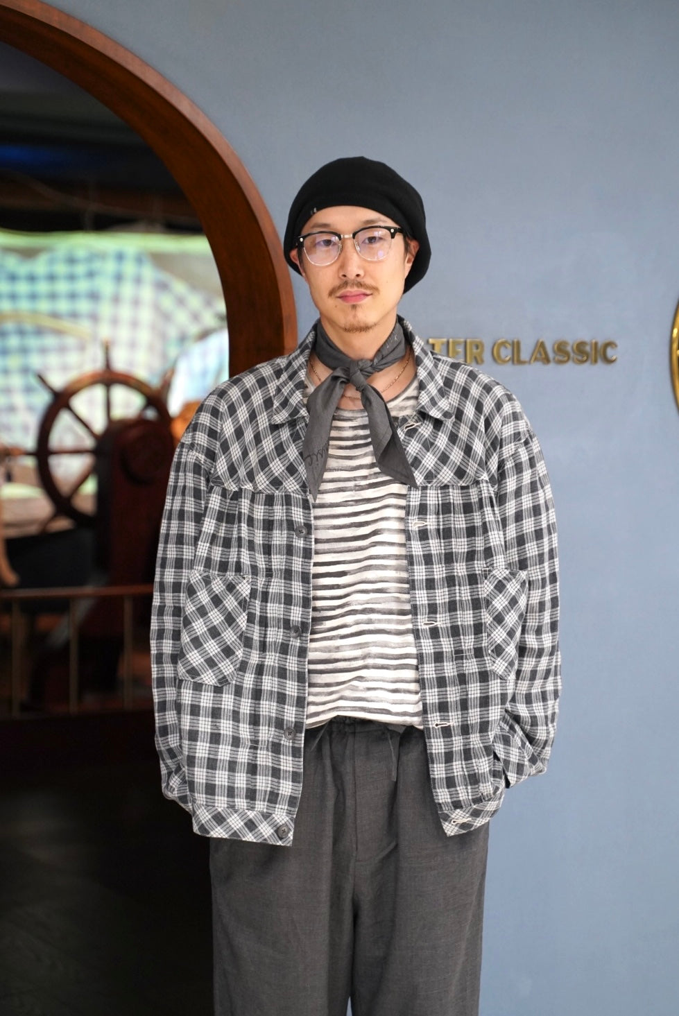 トップス Porter Classic PALAKA ZIP UP SHIRT Porter Classic / ポータークラシック | PALAKA ZIP UP SHIRT