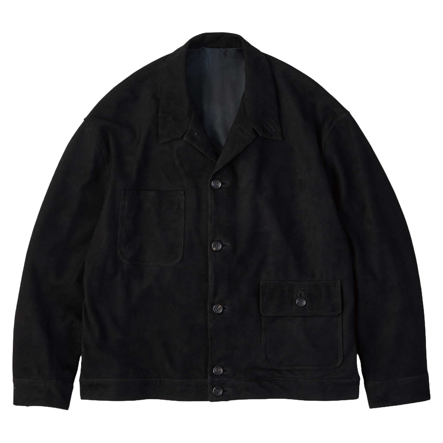 LEATHER SUEDE DUKE JACKET (ENTREFINO)