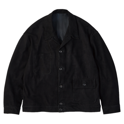 LEATHER SUEDE DUKE JACKET (ENTREFINO)