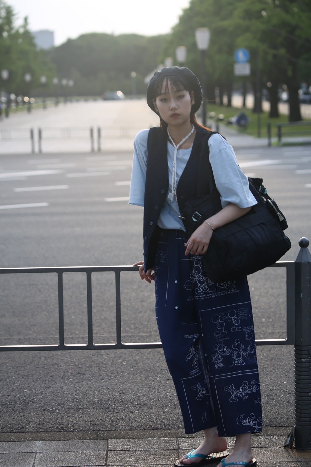 ポータークラシック H/W PEACE COTTON KATSU VEST H/W PEACE COTTON KATSU VEST -2025SS- ピースコットンカツ