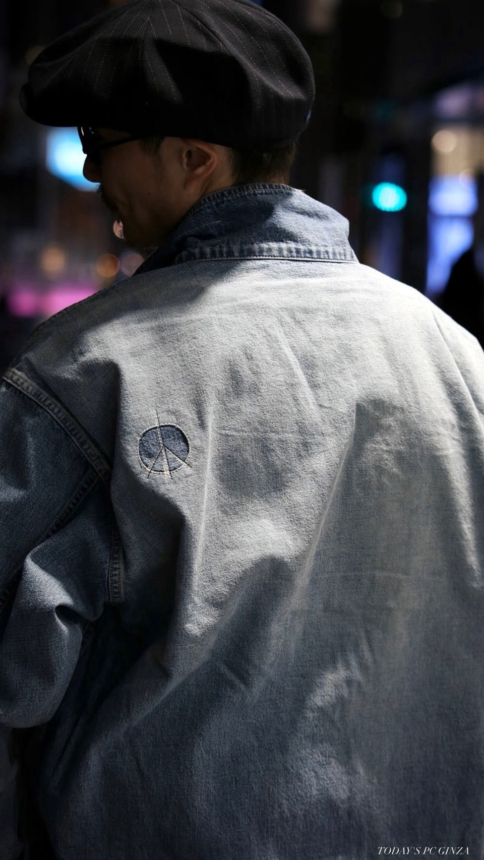 PIN STRIPE CASQUETTE