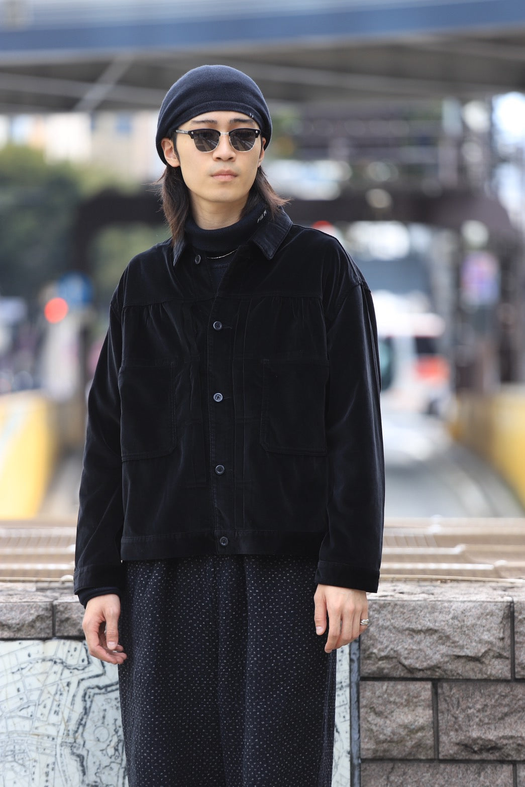 VELVETEEN SHORT JACKET