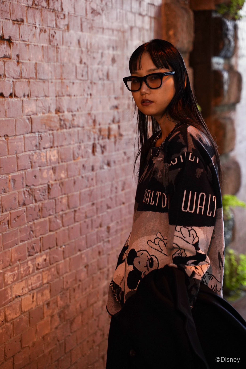 DISNEY VP / PC KNIT COLLECTION CREWNECK / MICKEY MOUSE