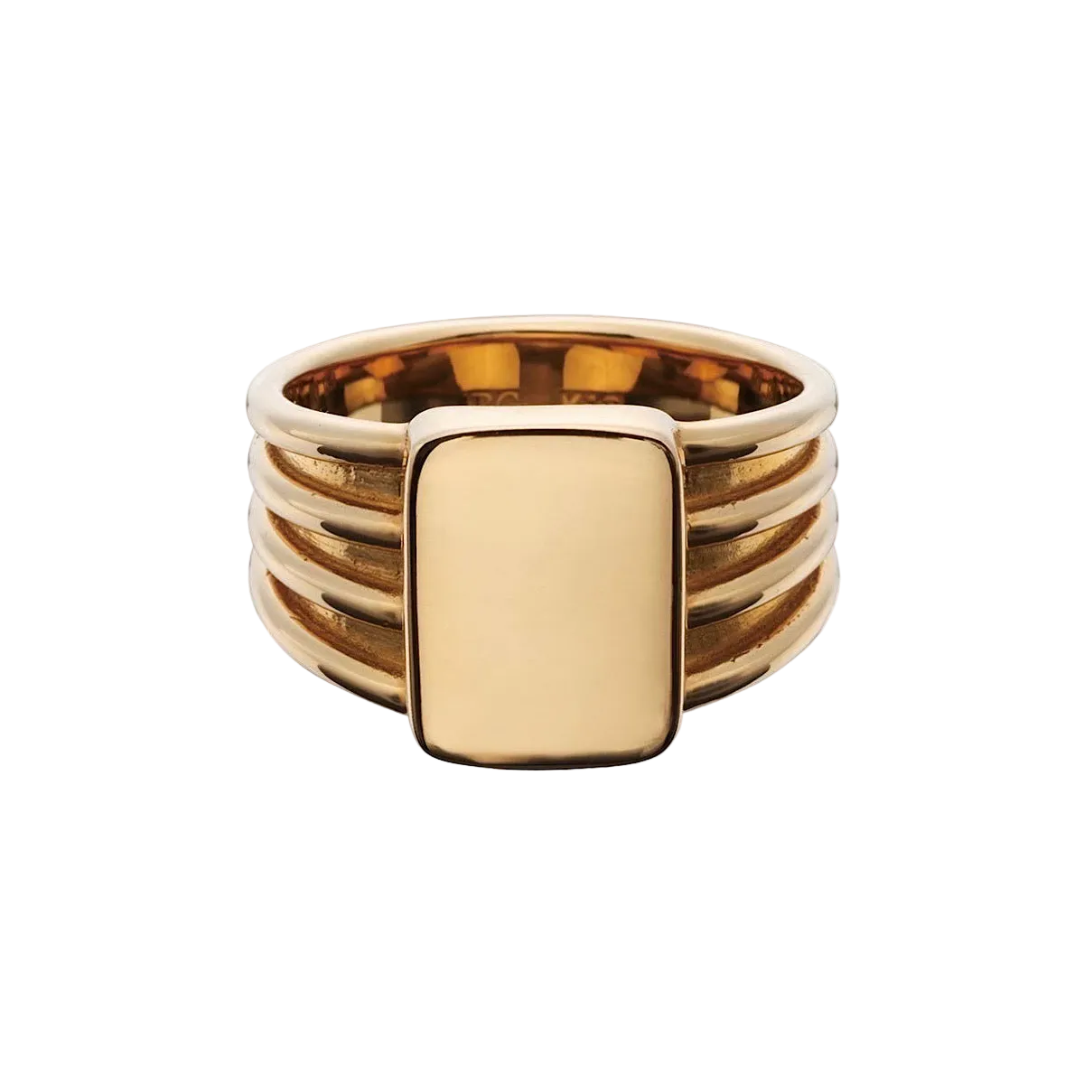 CHURCHILL GOLD RING PLAIN