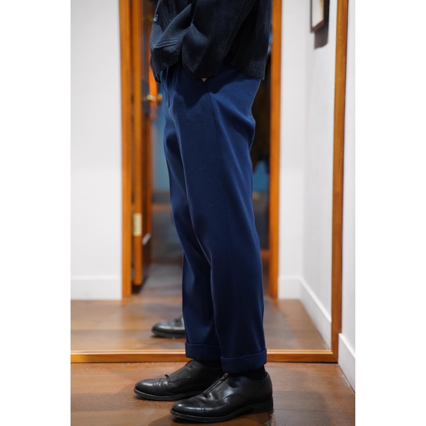 CASHMERE TAILORED PANTS (BABY CASH)