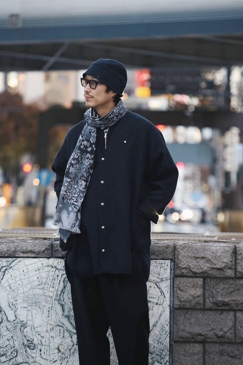 "PC GINZA EXCLUSIVE"PC KENDO NO COLLAR SHIRT JACKET