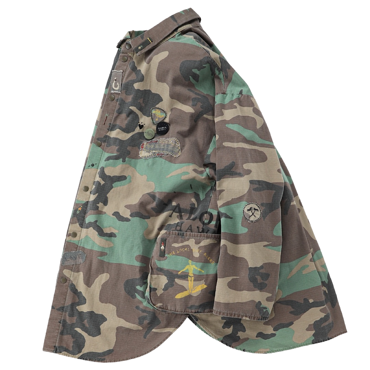 ALOHA CAMOUFLAGE SHIRT JACKET