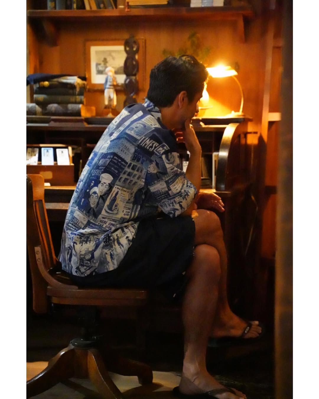 ALOHA SHIRT TIMES SQUARE