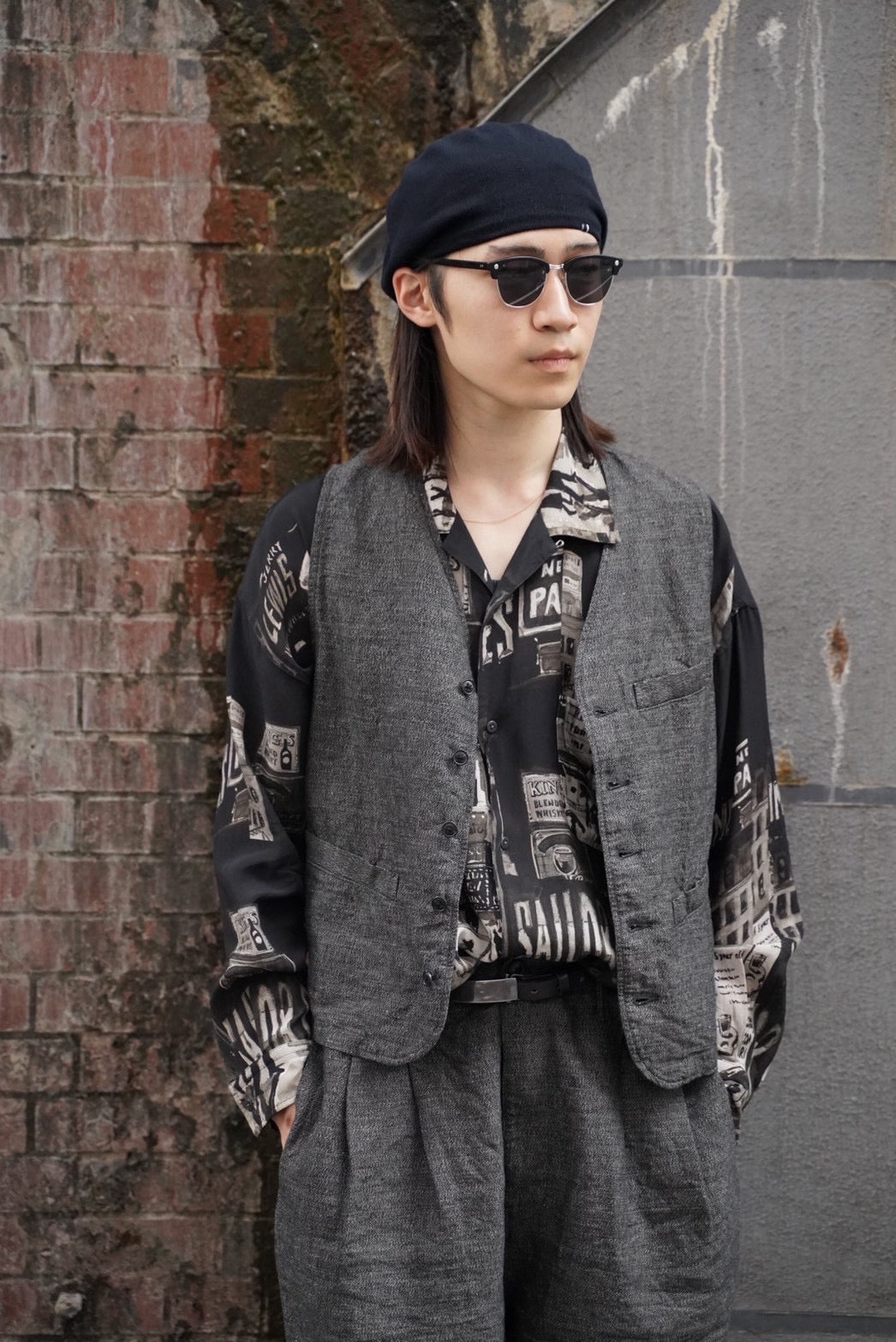 ALOHA LONG SHIRT TIMES SQUARE