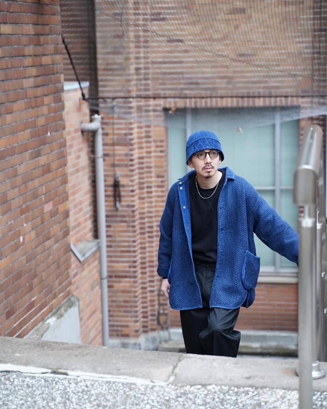 NEW SASHIKO LIGHT SHIRT JACKET 