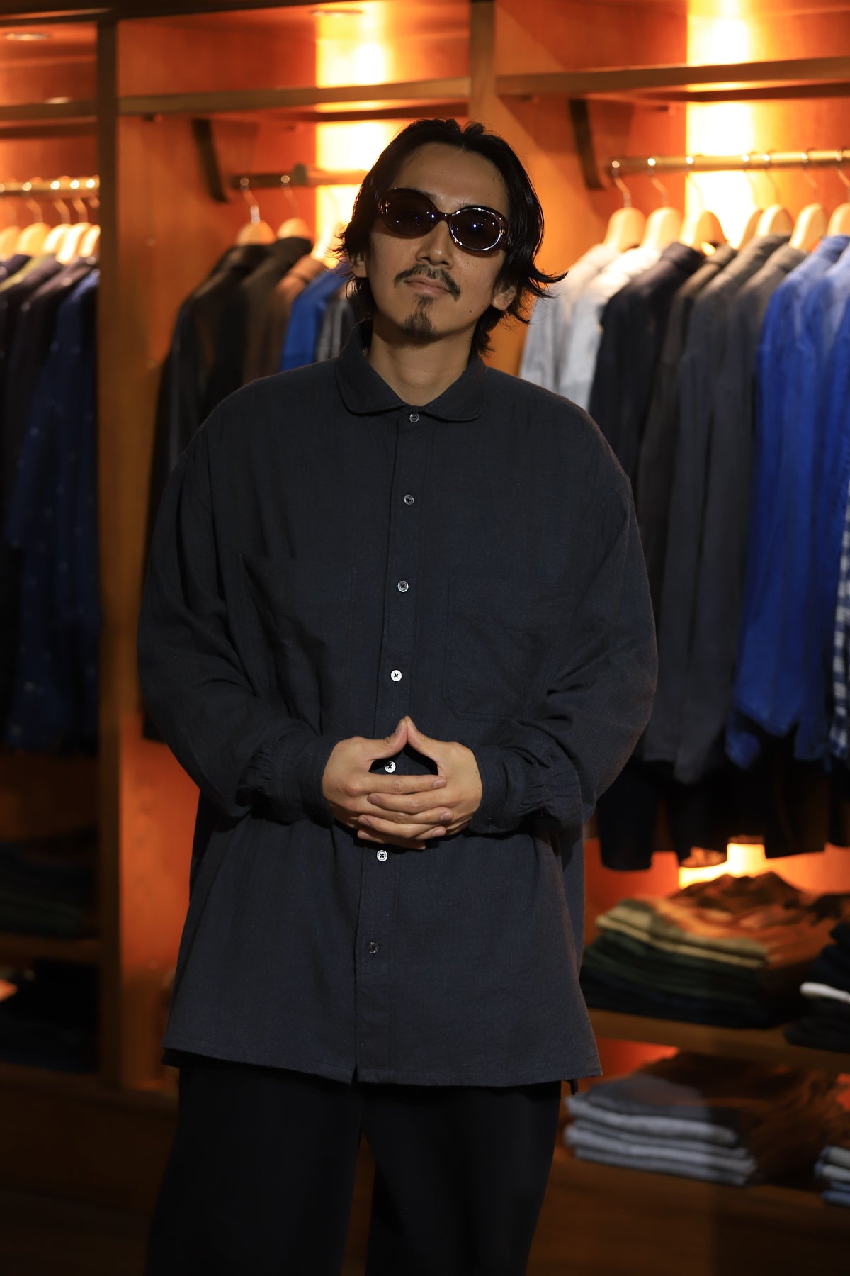 FLANNEL WIDE POCKET SHIRT
