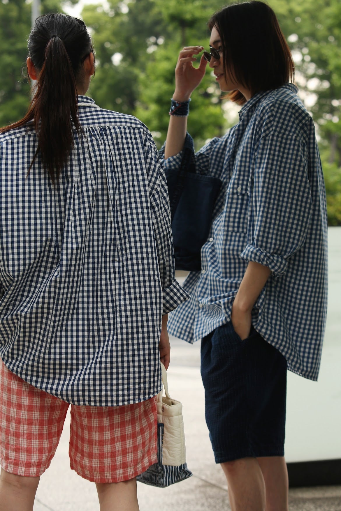 ROLL UP COTTON SHIRT 