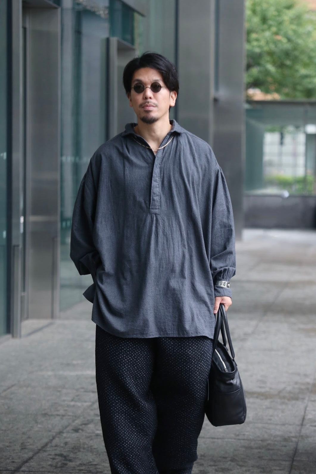 NEW SASHIKO PEACE PANTS