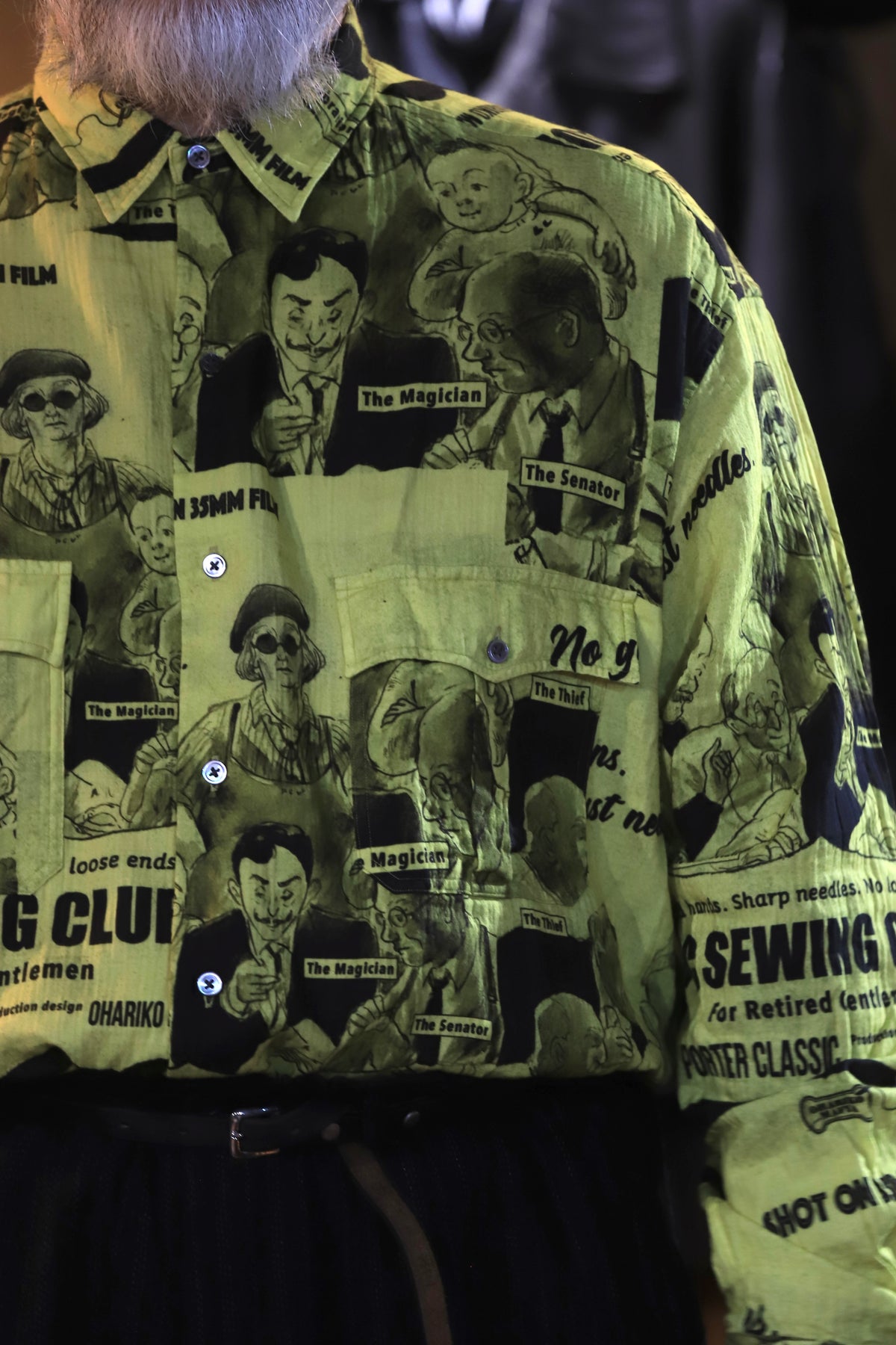 ROLL UP GAUZE SHIRT (PC SEWING CLUB)