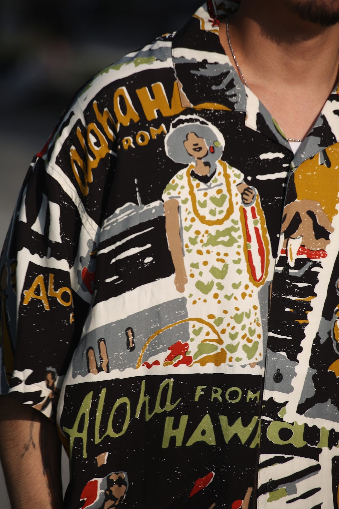 HAWAIIAN OUTDOOR ALOHA SHIRT