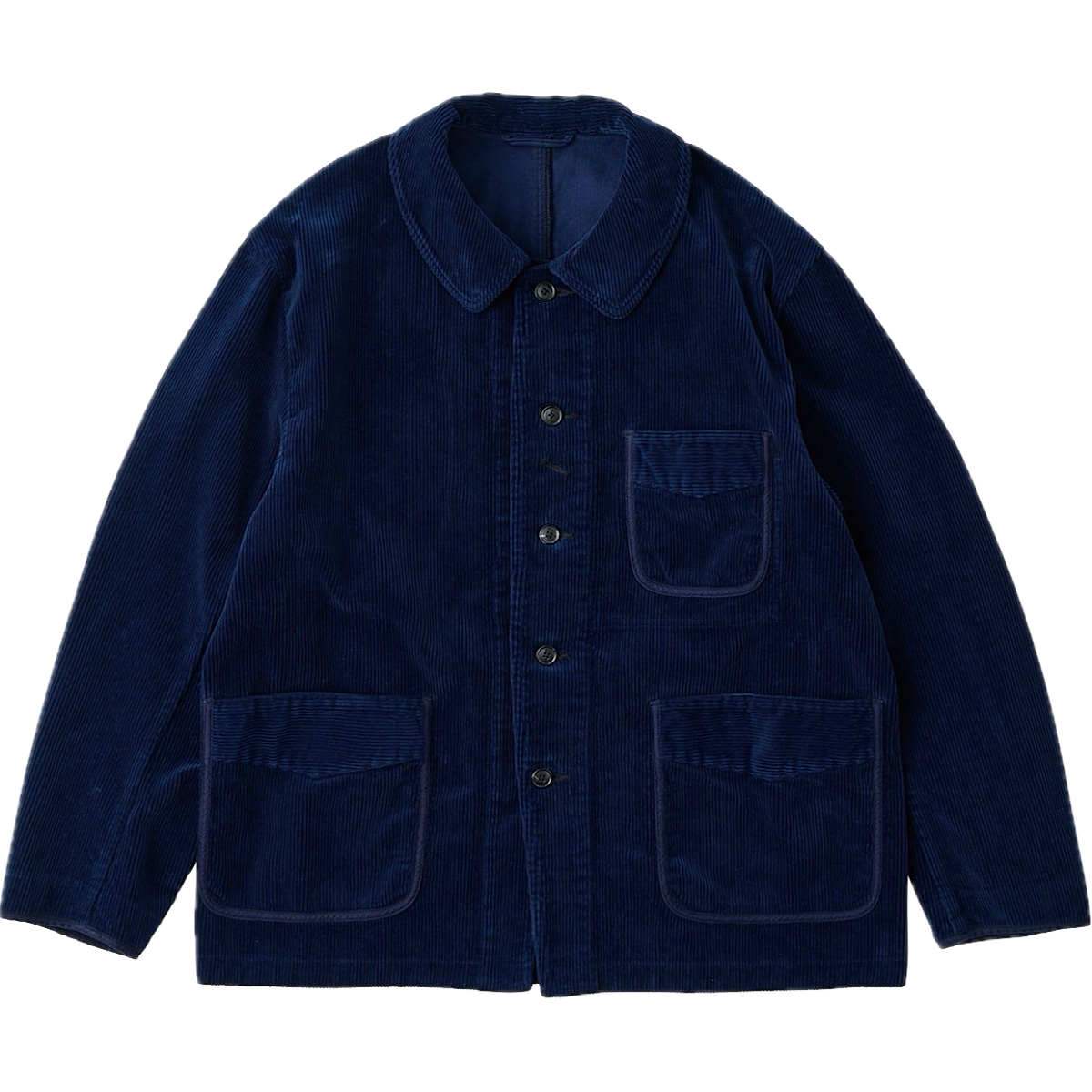 CORDUROY FRENCH JACKET WATCH CHAIN ITEM