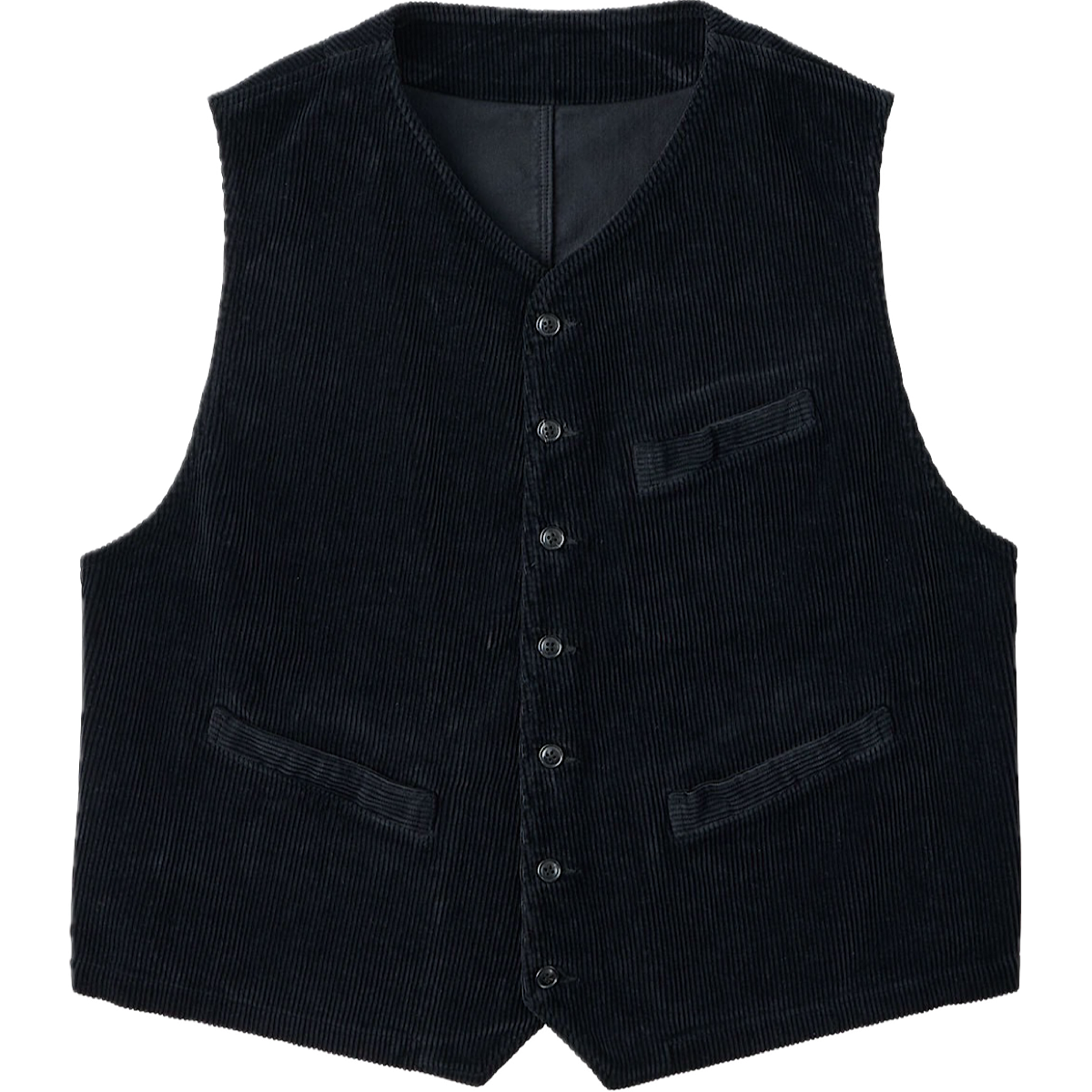 CORDUROY CLEMENCEAU VEST WATCH CHAIN ITEM