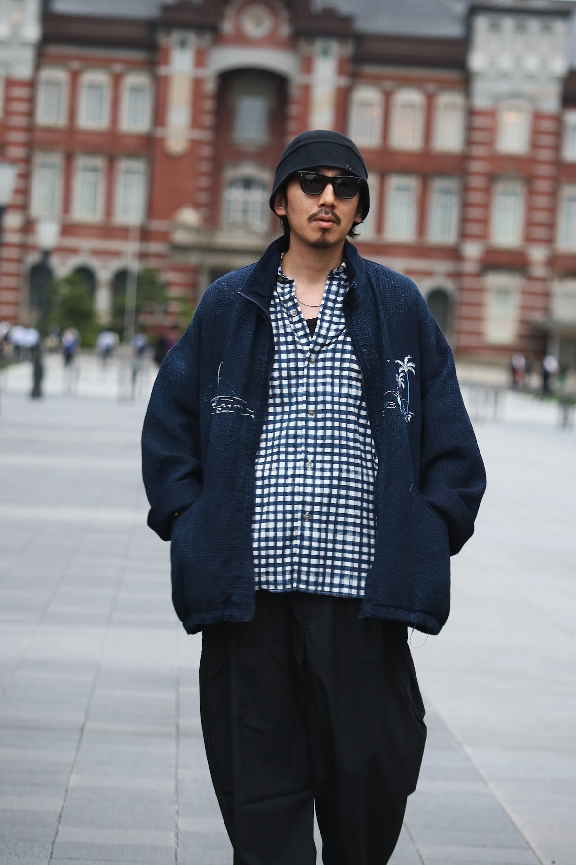 "PC EXCLUSIVE" BEAT WRITER 水彩 GINGHAM SHIRT