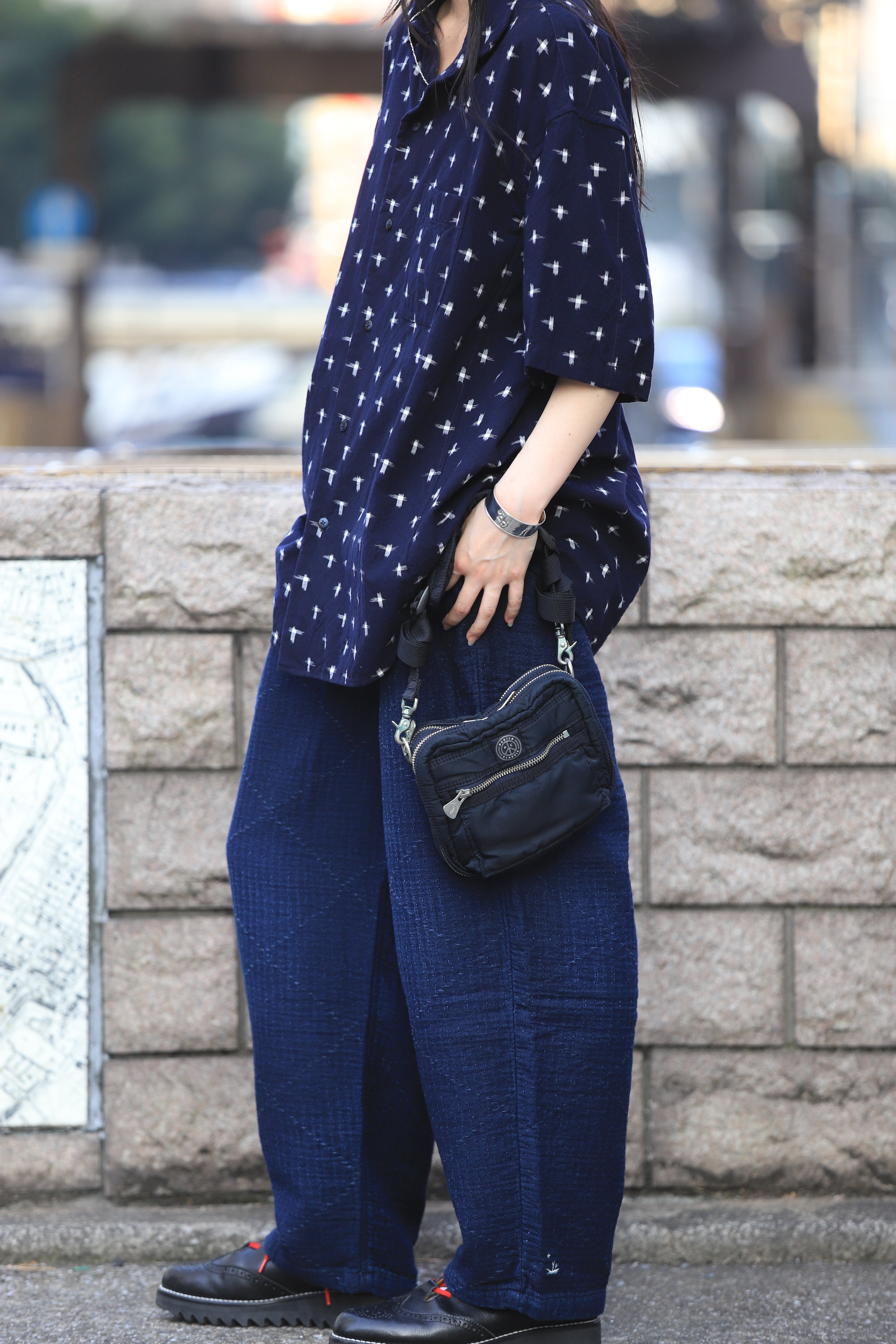 y*y様 ポータークラシック刺し子パンツ SEA ISLAND SASHIKO PEACE PANTS (LIMITED)