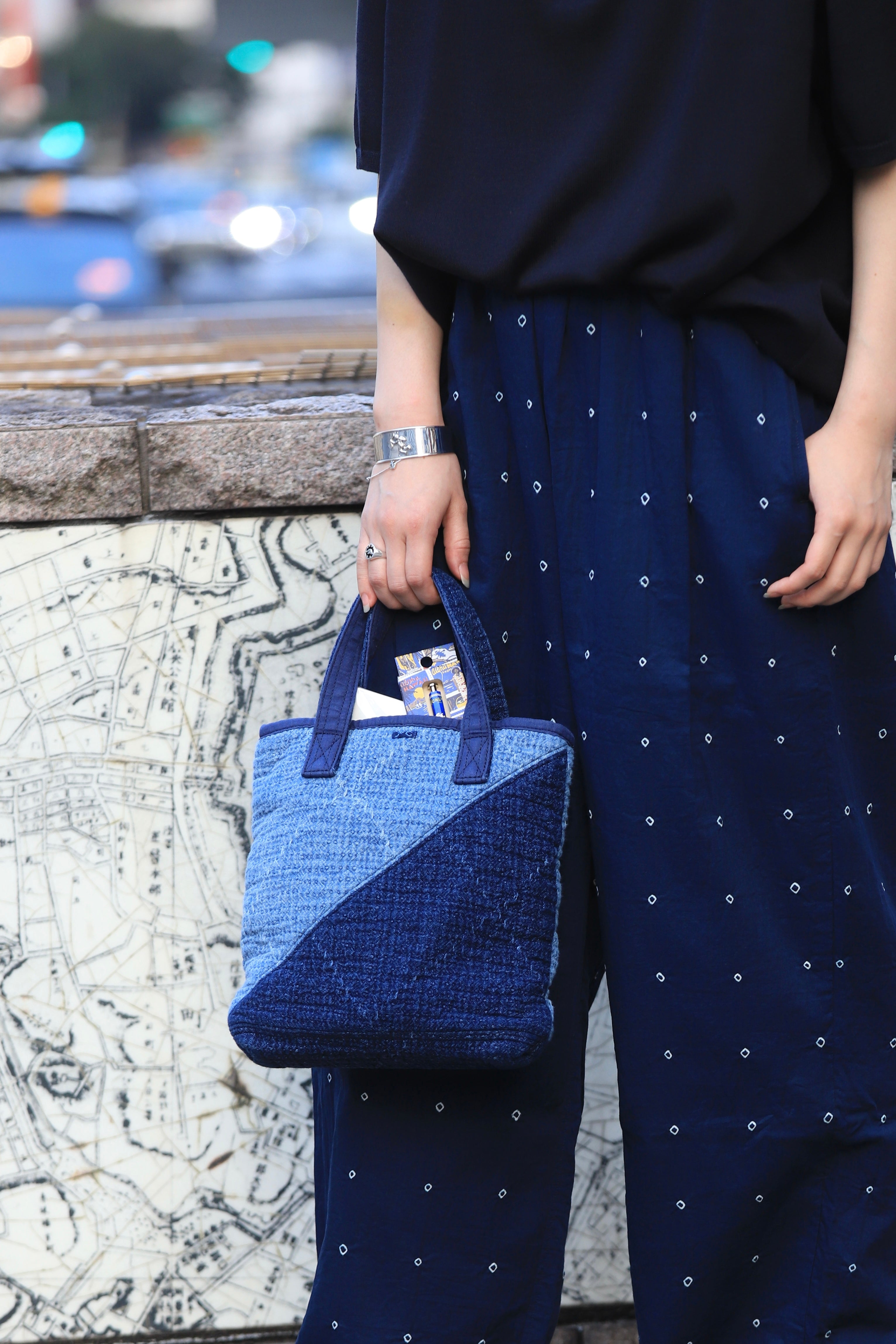 PC SASHIKO TOTE BAG S