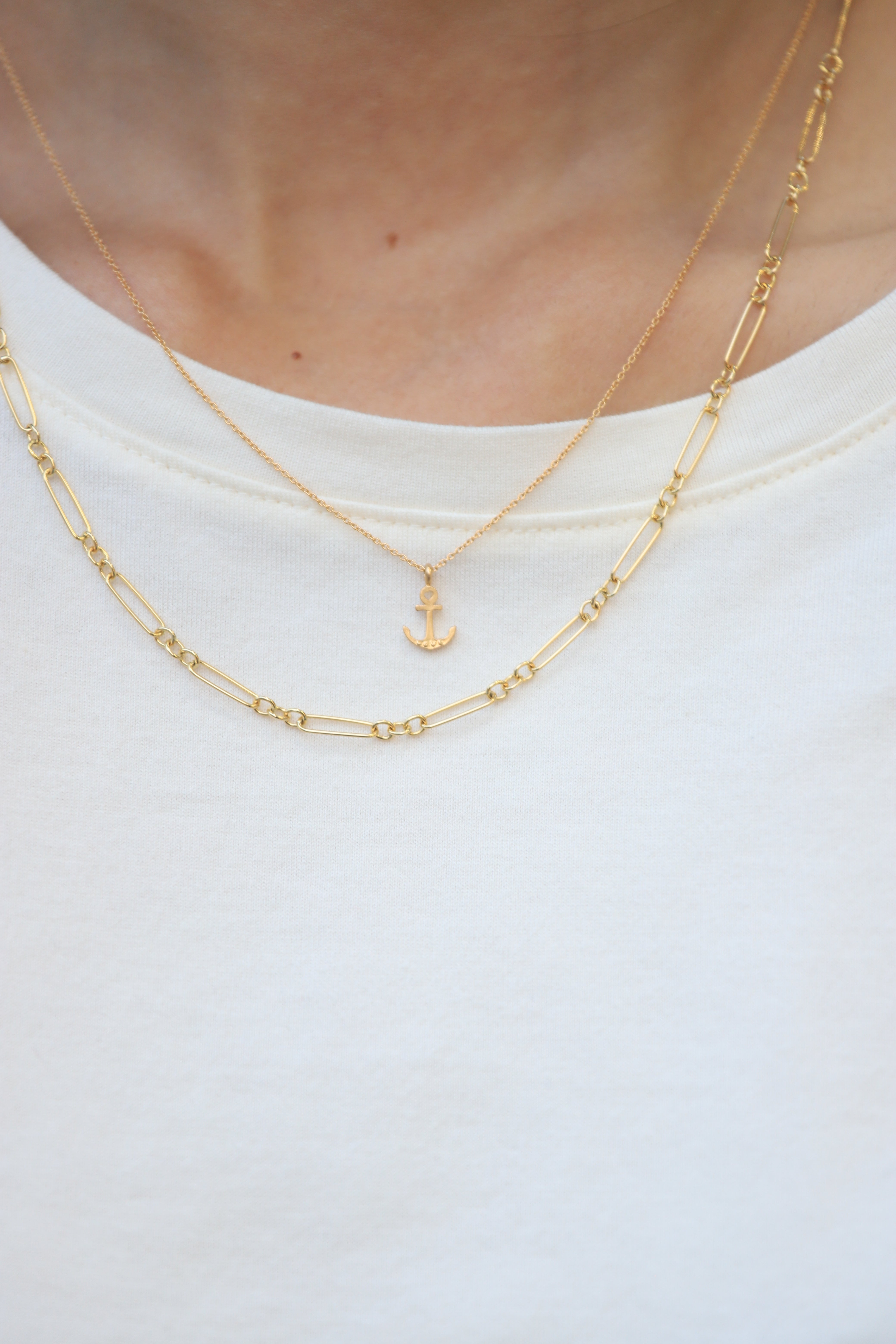 "GINZA EXCLUSIVE" ANCHOR NECKLACE