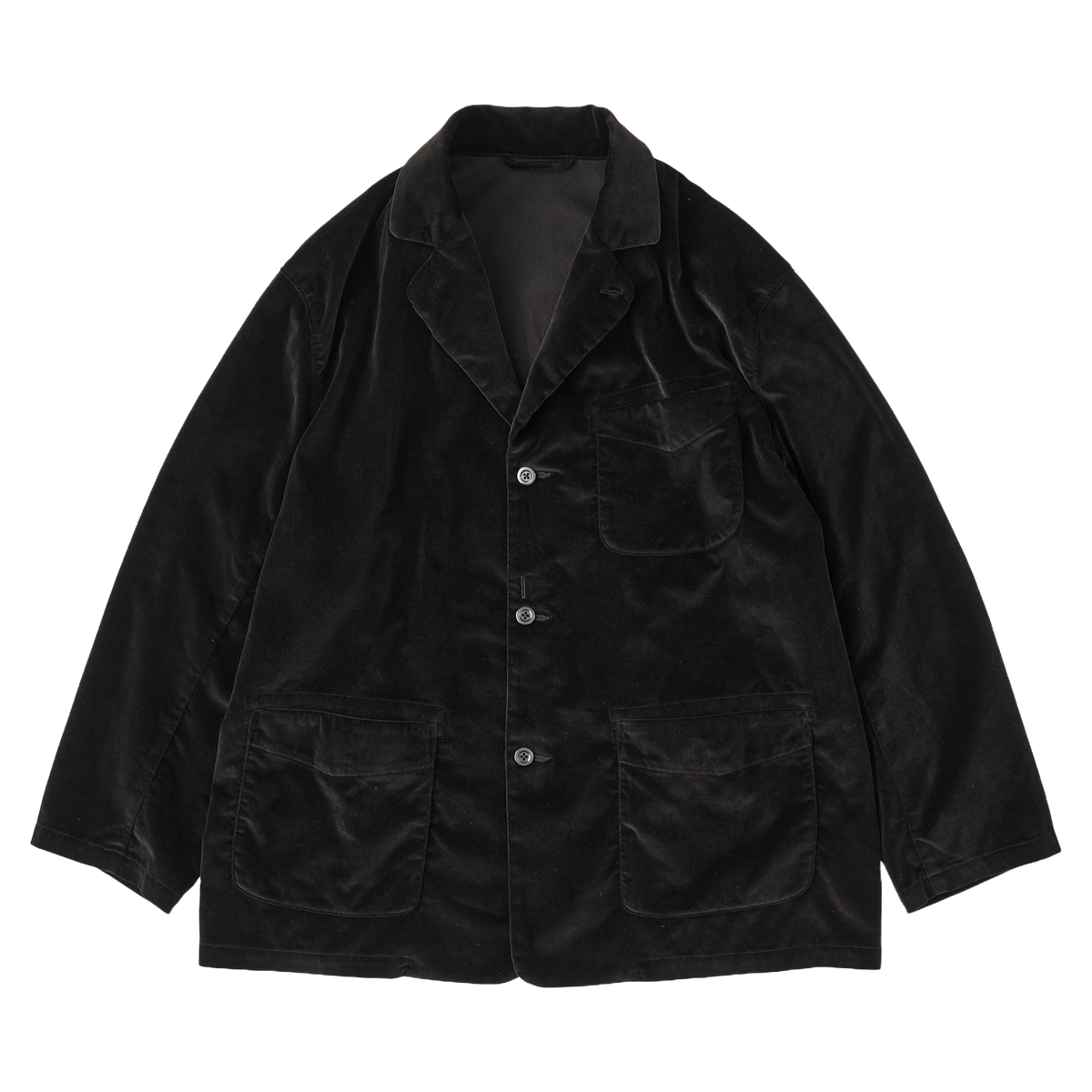 VELVETEEN TAILORED JACKET WATCH CHAIN ITEM