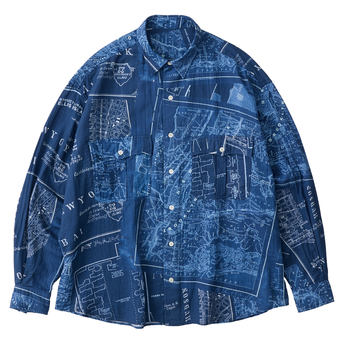 ROLL UP TRAVELER'S GAUZE SHIRT (NEW YORK)