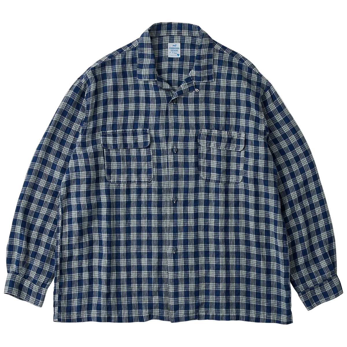 LINEN PALAKA KAIKIN LONG SHIRT