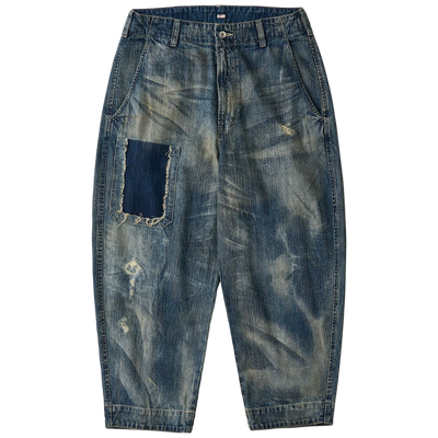 STEINBECK DENIM POCKET PANTS VINTAGE CUSTOM