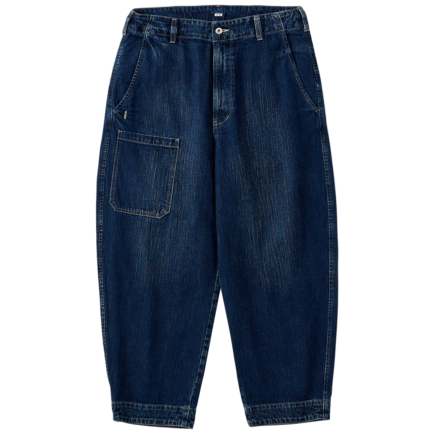 STEINBECK DENIM POCKET PANTS -NAVY-