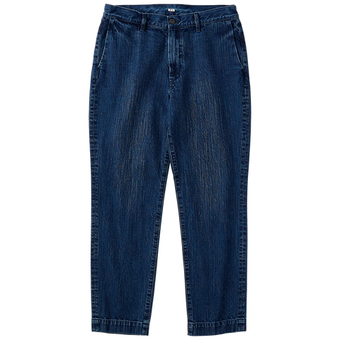 ボーダーズアットバルコニー トレーニングウェア タンクトップ パンツ M 紺 Porter Classic - CLASSIC DENIM GENE KELLY PANTS (NAVY