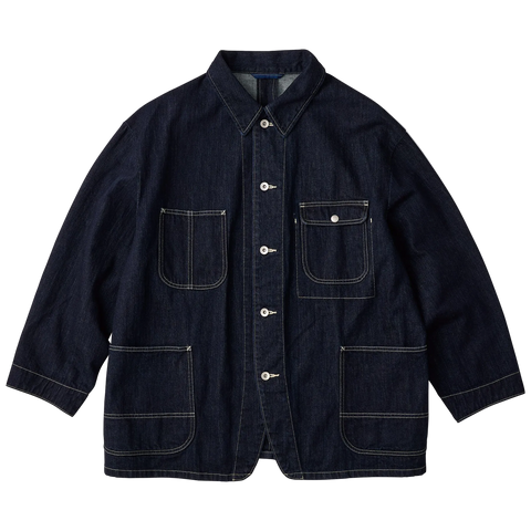 STEINBECK DENIM COVERALLS -DARK NAVY-