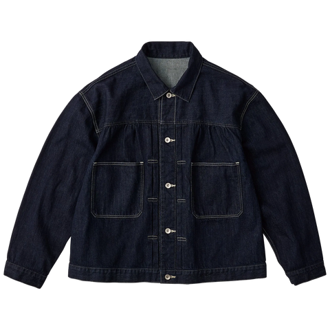 STEINBECK DENIM JACKET -DARK NAVY-