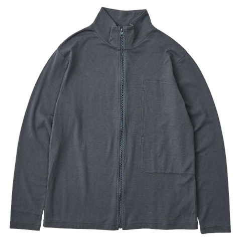 H/W PEACE COTTON ZIP UP TURTLENECK -2024AW- H/W PEACE COTTON ZIP UP TURTLENECK -2024AW-